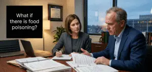 Restaurant owner reviewing liability coverage after a food poisoning claim