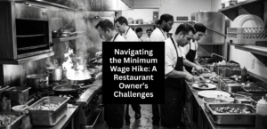 Busy restaurant kitchen showing staffing pressure and injury risk