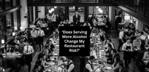 Busy restaurant bar showing guest behavior and service pressure