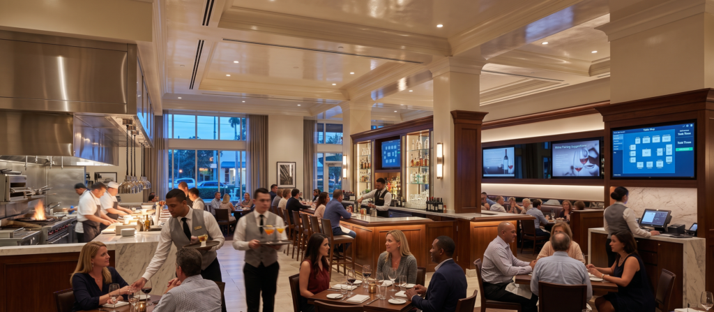 Florida restaurant showing multiple business risks in one operation