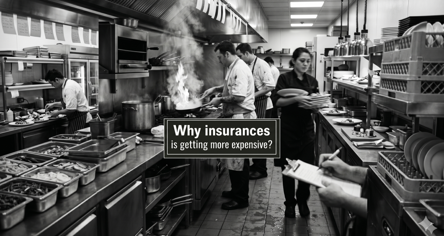 Busy restaurant kitchen showing operational and employee risk